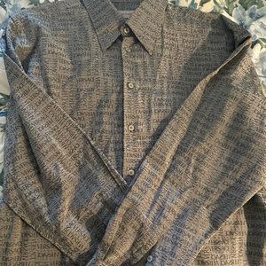 Vintage Versace Long sleeve dress shirt
